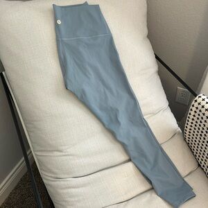 Lululemon Wunder Under High-Rise 7/8 Tight *Full-On Luxtreme 25" Blue Cast